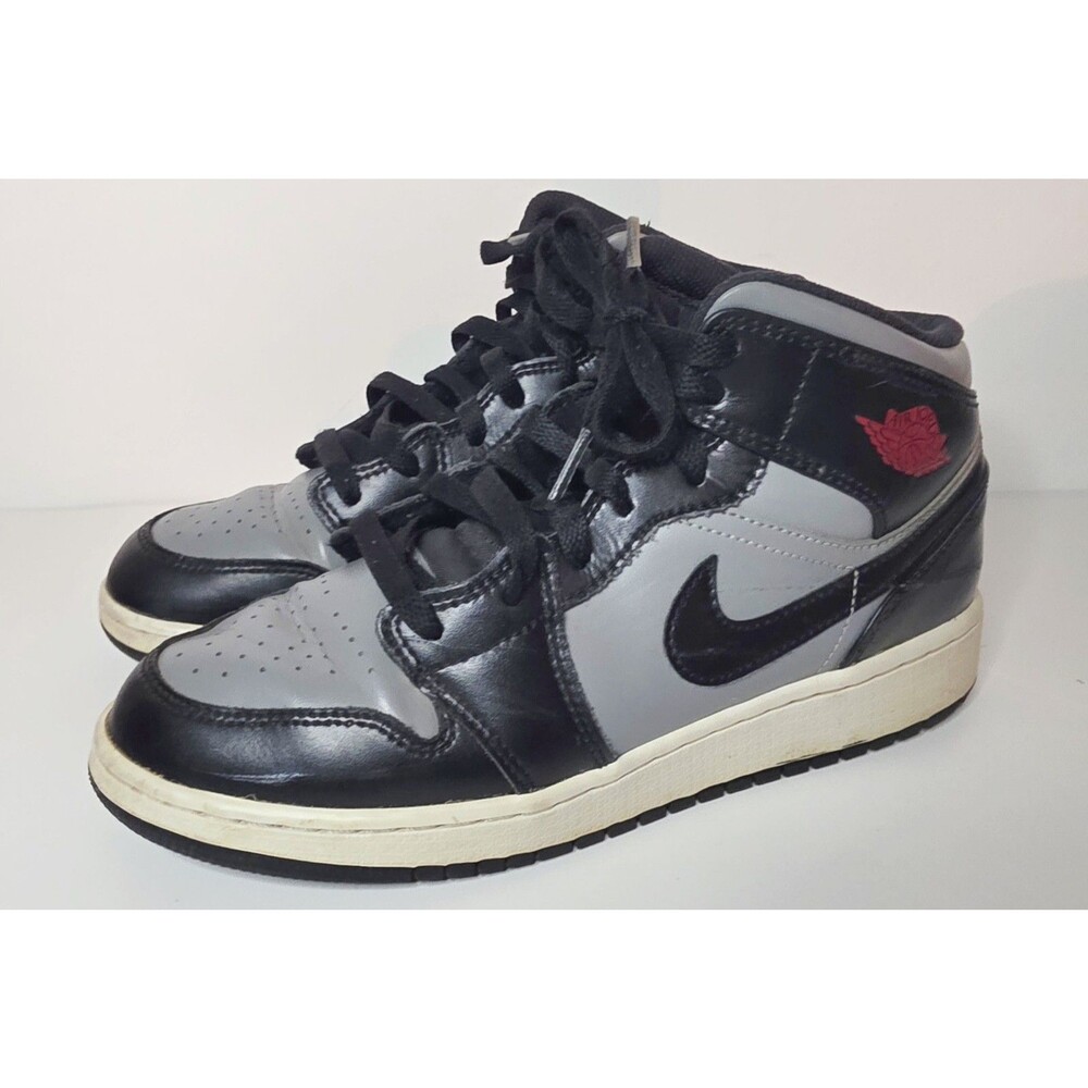 Nike Air Jordan Mid GS Shadow Red 554725-096 Grade School 6.5Y